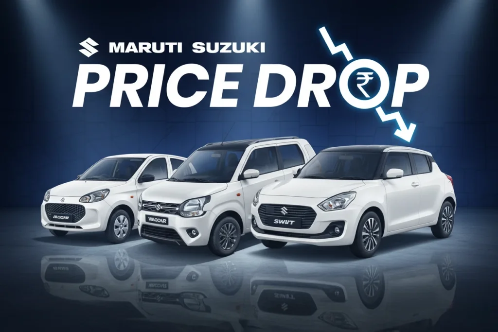 Maruti Suzuki Price Drop 2025 – Check New Car Rates